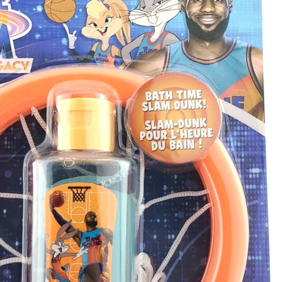 ⭐️3/ $30⭐️ Space Jam Bath Time Slam Dunk Hoop Set Fun Bubble Bath - Picture 4 of 12